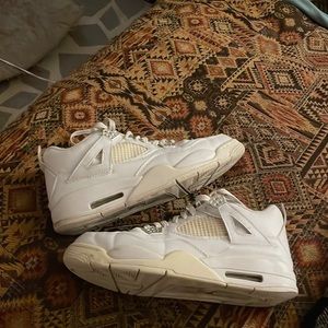 Mens white Air Jordan Flights